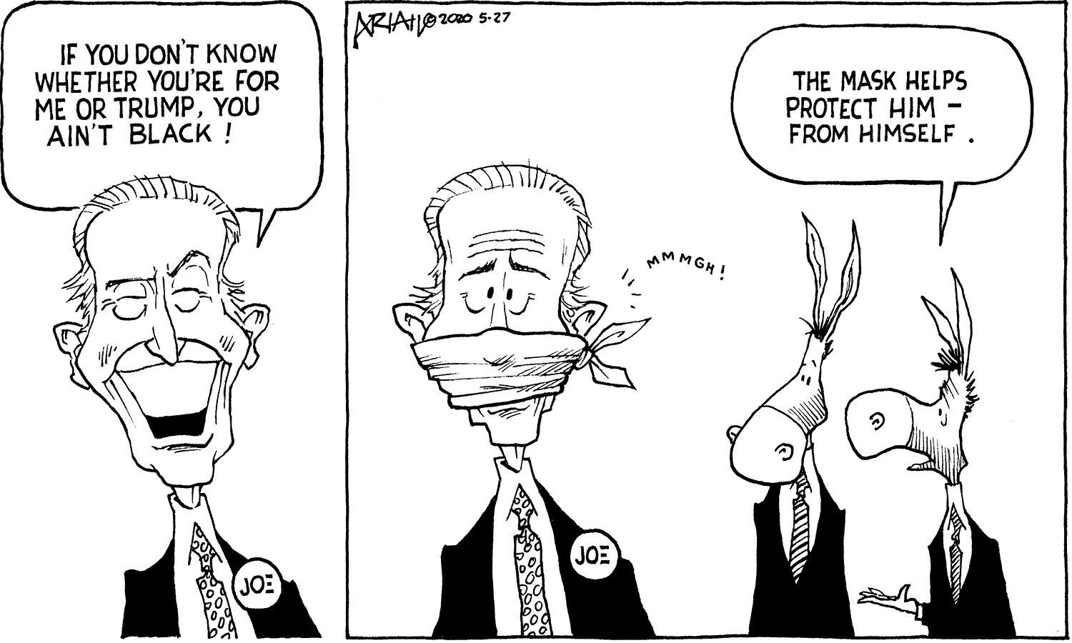Robert Ariail toon for May 28, 2020